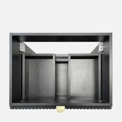 Szafka umywalkowa czarny mat BELT 60 cm