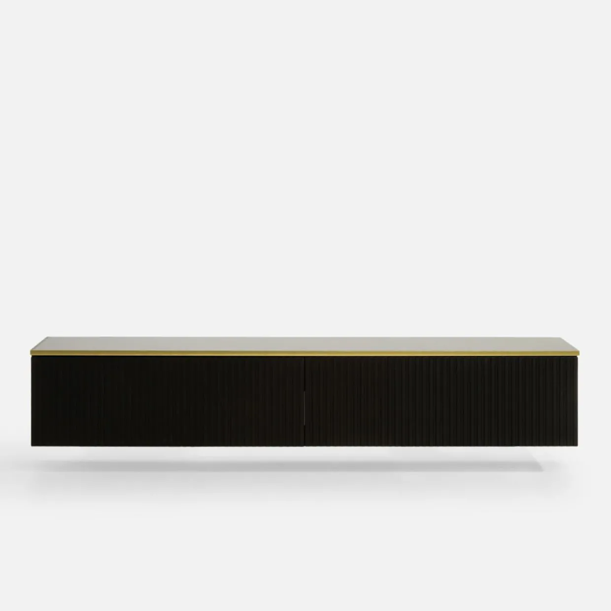 Szafka wisząca czarna GOLD 160 cm