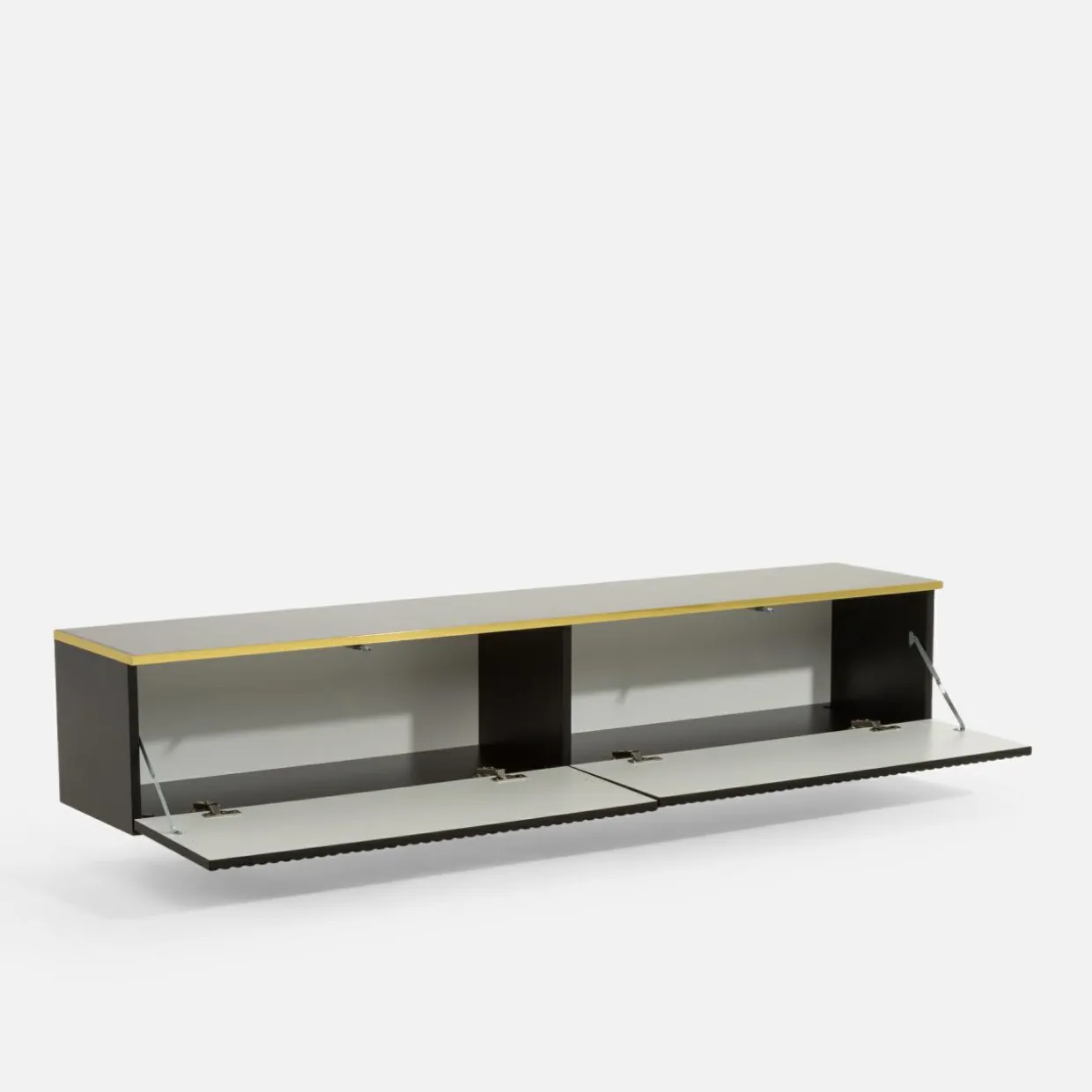 Szafka wisząca czarna GOLD 160 cm