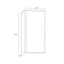 Szafka wisząca do łazienki IPSARION