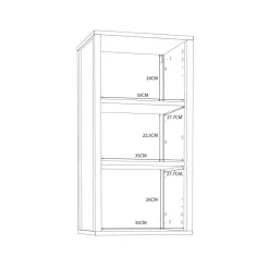 Szafka wisząca do łazienki IPSARION