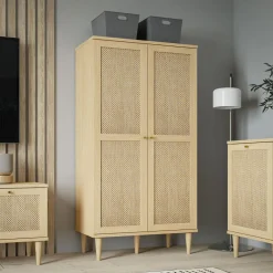 Szafka z półkami boho CALASETTA