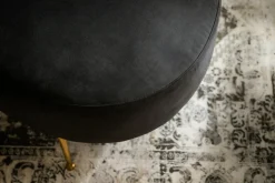 Szezlong czarny VALUTA