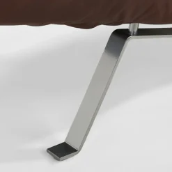 Szezlong skórzany brązowy SWING