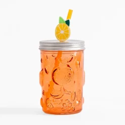 Szlanka z słomką 500 ml MIX