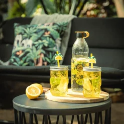 Szlanka z słomką 500 ml MIX