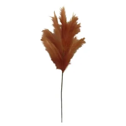 Sztuczna trawa pampasowa pomarańczowa 110 cm