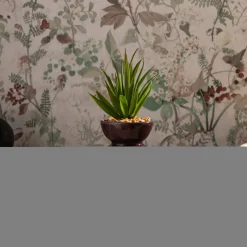 Sztuczny kwiat w doniczce 22 cm MIX