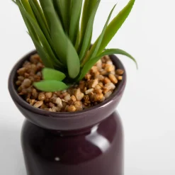 Sztuczny kwiat w doniczce 22 cm MIX