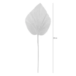 Sztuczny liść brązowy 85 cm