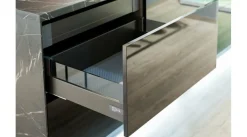 Szuflada INSIDE SYSTEM BOX wysoka 45 antracyt