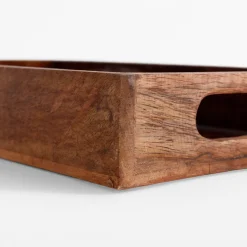 Taca drewniana MANGO 20,5x35 cm