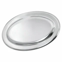 Taca owalna ze stali nierdzewnej 35x21 cm