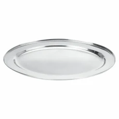Taca owalna ze stali nierdzewnej 40x26 cm