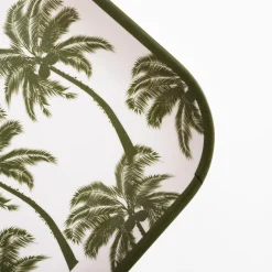 Taca z melaminy w palmy 36,5x29 cm MIX