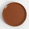 Talerz deserowy brązowy PAPILAR 20 cm