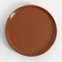 Talerz deserowy brązowy PAPILAR 20 cm