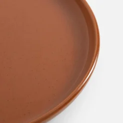 Talerz deserowy brązowy PAPILAR 20 cm