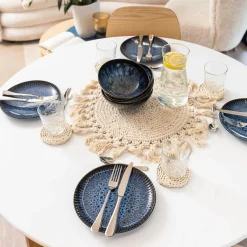 Talerz deserowy ceramiczmy COSMOS 21 cm