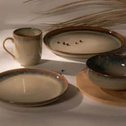 Talerz deserowy ceramiczny AURORA 21,5 cm