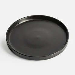 Talerz deserowy czarny CARBONO 20 cm