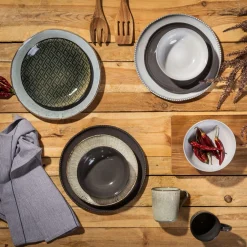 Talerz deserowy DENIM 21 cm