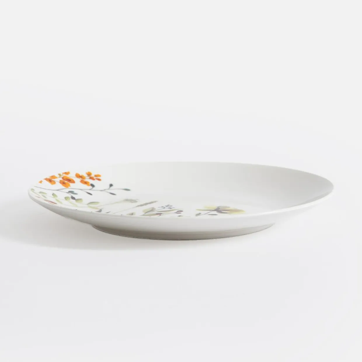 Talerz deserowy porcelanowy wiosenne kwiaty 20 cm