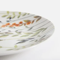 Talerz deserowy porcelanowy wiosenne kwiaty 20 cm