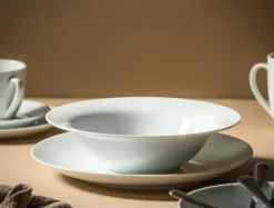 Talerz do makaronu porcelanowy RONDO 23,5 cm