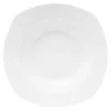 Talerz głęboki porcelanowy QUADRO biały 22,9 x 21,4 cm