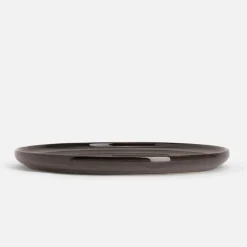 Talerz obiadowy ciemnoszary SKALO 26,5 cm