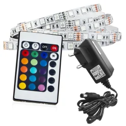 Taśma LED RGB ORO09062 z pilotem