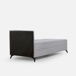 Tapczan młodzieżowy jasnoszary IBIS 90x200 cm