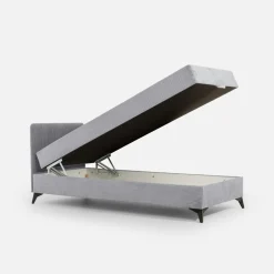 Tapczan młodzieżowy jasnoszary IBIS 90x200 cm