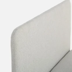 Tapczan młodzieżowy jasnoszary SIBI 90x200 cm