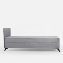 Tapczan młodzieżowy jasnoszary IBIS II 120x200 cm