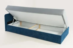 Tapczan młodzieżowy niebieski OPEN