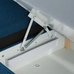 Tapczan młodzieżowy niebieski OPEN