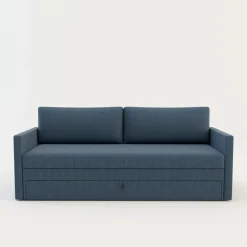 Tapczan młodzieżowy niebieski MAKS