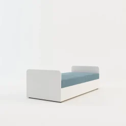 Tapczan młodzieżowy niebieski STAŚ 90x200 cm