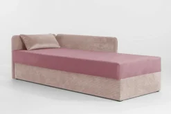 Tapczan młodzieżowy różowy OPEN