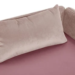 Tapczan młodzieżowy różowy OPEN