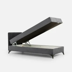 Tapczan młodzieżowy szary IBIS 90x200 cm