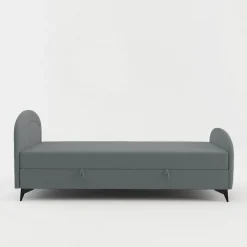 Tapczan młodzieżowy szary PING 90x200 cm