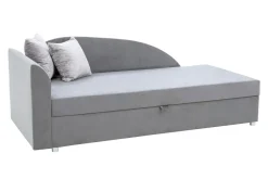 Tapczan młodzieżowy z pojemnikiem BILLIE lewy