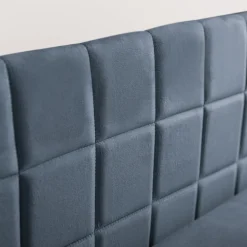 Tapczan narożny szaroniebieski MARIO 90x200 cm