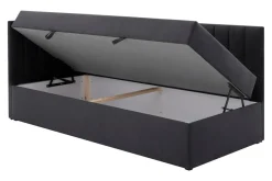 Tapczan narożny tapicerowany KLAUS 90x200 lewy