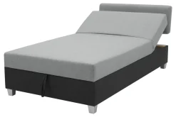 Tapczan szary DOTI 110x200