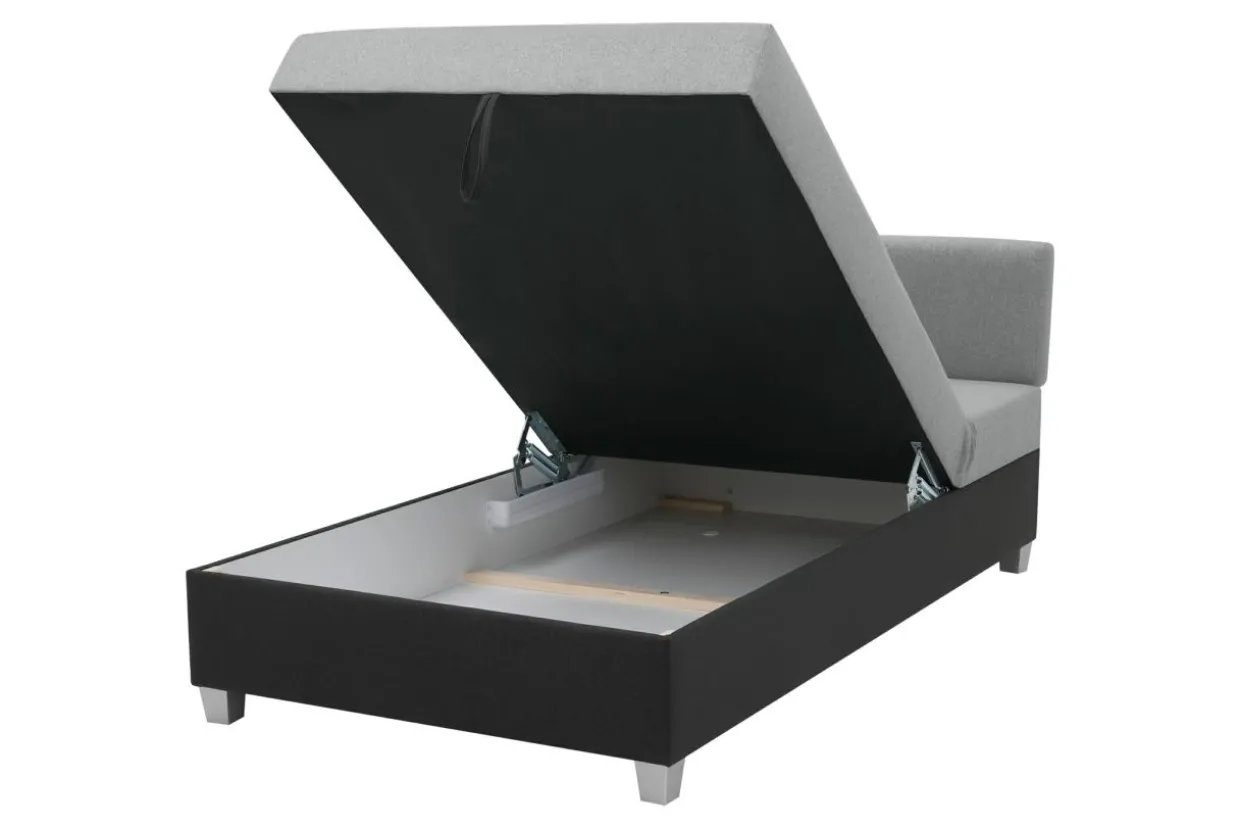 Tapczan szary DOTI 110x200