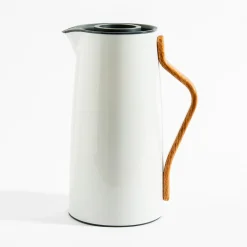 Termos z uchwytem biały 1 l